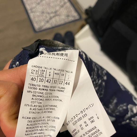 🤍💙Max Mara Adatto Trousers Ultramarine💙🤍 - Picture 2 of 8